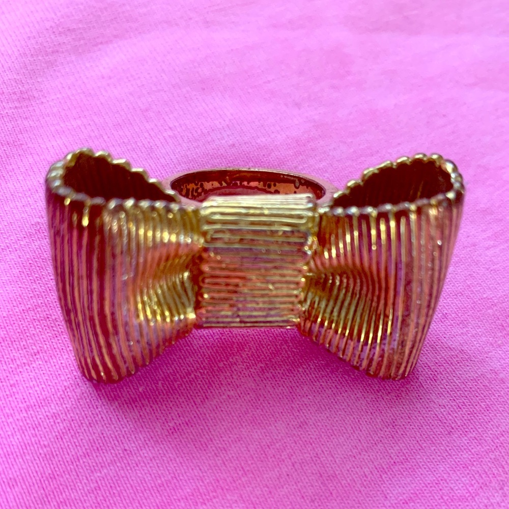 kate spare all wrapped up bow ring